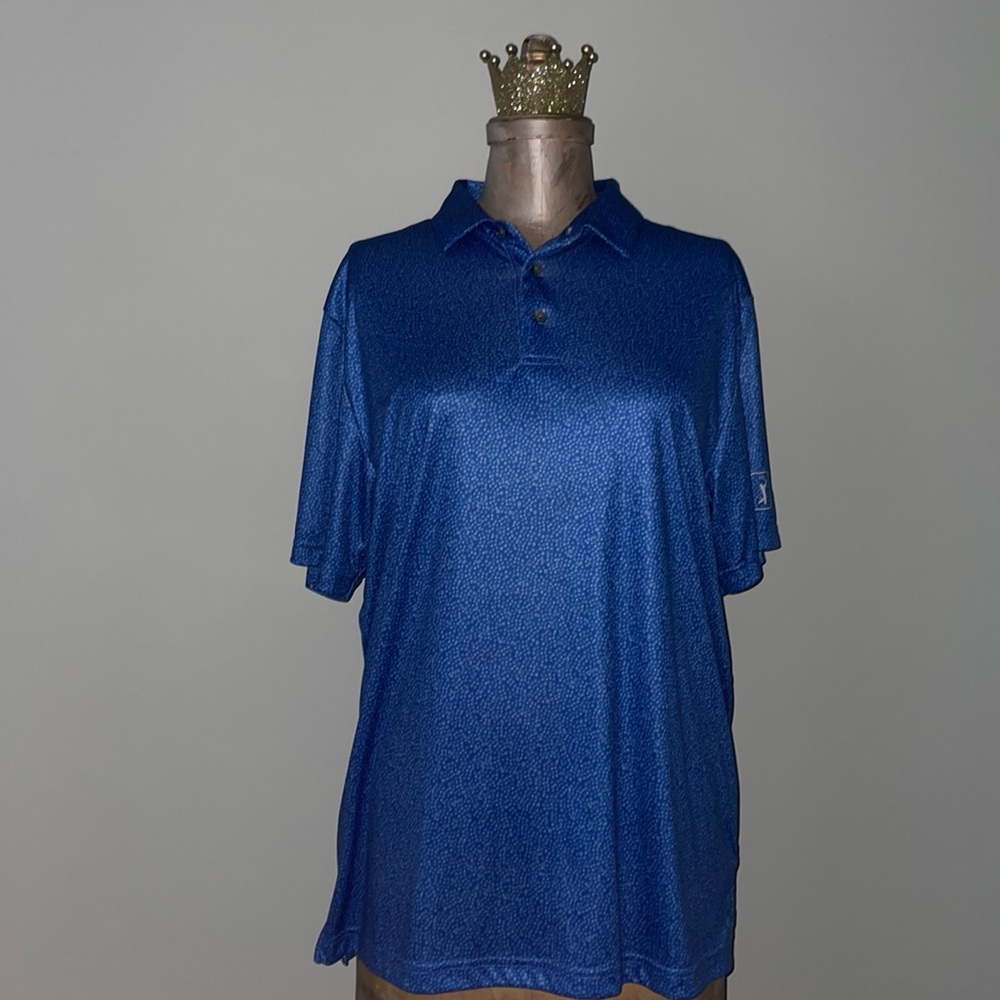 PGA TOUR pro series golf polo, XL, blue